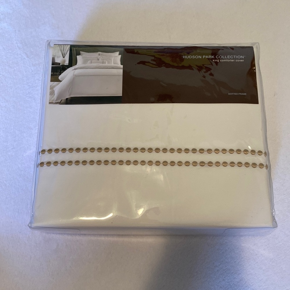 Hudson Park Collection King Duvet Cover